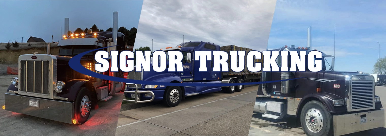 Signor Trucking header image